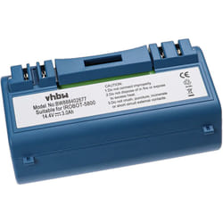 vhbw batteria compatibile con iRobot Scooba 340, 350, 380, 385, 390, 5800, 330, 5806, 34001, 5832 home cleaner, blu (3000mAh, 14,4V, NiMH)