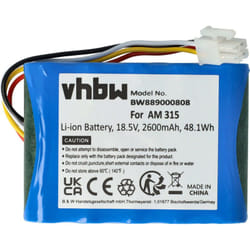 Batteria compatibile con Husqvarna Automower 315 (2016), 310 (2017), 315 (2015), 310 (2016), 310 (2015) rasaerba 2600mAh 18,5V Li-Ion - Vhbw