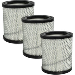 Set da 3x filtro compatibile con Grafner 20 l - a 17307 / 17534, GK10542 aspiracenere - filtro hepa anallergico - Vhbw