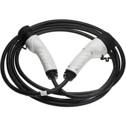 Vhbw - cavo di ricarica tipo 2-tipo 2 compatibile con Fiat 500 Elektro, 500 Electric auto elettrica - monofase 16 a 3,5 kW 5 m