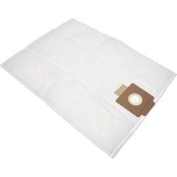 10x sacchetto compatibile con Allaway C30, C40, CV1350, CV1750, CV1950, L25 aspirapolvere - microfibra, 30cm x 22,5cm Bianco - Vhbw