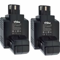 vhbw - the clever way - Batteria ricaricabile di ricambio, compatibile e di alta qualità, ad alta capacità, per strumenti da  ...