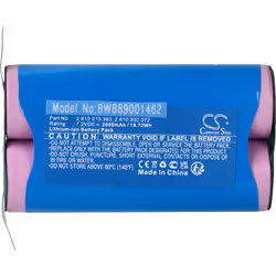 vhbw - the clever way - Batteria ricaricabile di ricambio, compatibile e di alta qualità, ad alta capacità, per strumenti da  ...
