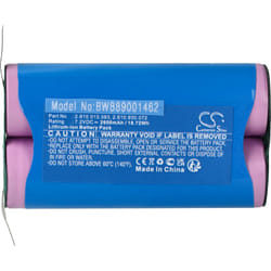 Vhbw - batteria compatibile con Dremel 1100-25, 1100LI, Driver 1120, Stylus 1100 utensile elettrico (2600 mAh, Li-Ion, 7,2 v)