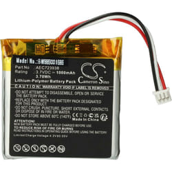 vhbw batteria compatibile con Bang & Olufsen BeoPlay H8i, H9 3rd Generation auricolari cuffie wireless (1000mAh, 3,7V, Li-Poly)