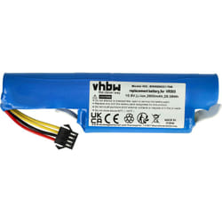Vhbw - 1x batteria compatibile con Redmond RV-R151, RV-R150 home cleaner (2600mAh, 10,8V, Li-Ion)