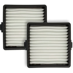 2x filtro a pieghe piatte compatibile con Ryobi One+, CHV182, CHV182M, One aspirapolvere portatile a batteria, aspirapolvere - Elemento filtrante