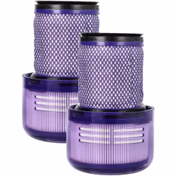 vhbw - the clever way Set di 2x filtro HEPA per aspirapolvere, robot aspirapolvere, lavapavimenti o aspirapolvere multiuso -  ...
