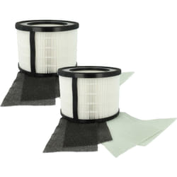 2x filtro aria compatibile con Leitz TruSens Z-2500, Z-2000 purificatore d'aria - filtro combinato prefiltro + hepa + carbone attivo - Vhbw