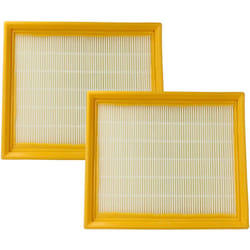 2x filtro compatibile con Festool HF-CT36, HF-CT48, ctl 48 e ac, HF-CT26, ctl 26 e ac, ctl 36 e ac, ct ac aspirapolvere - Filtro hepa - Vhbw