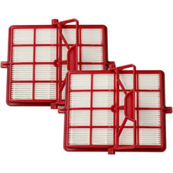Vhbw - 2x filtro compatibile con Lux Intelligence S115 aspirapolvere - filtro HEPA/ai carboni attivi rosso / nero / bianco
