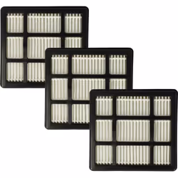 vhbw - the clever way Set di 3x filtro HEPA per aspirapolvere, robot aspirapolvere, lavapavimenti o aspirapolvere multiuso - ...