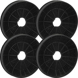 Vhbw - 4x filtro a carboni attivi sostituisce Beko AS-AZKF4000 per cappe aspiranti - 16 cm