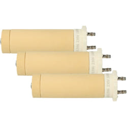 Vhbw - 3x elemento riscaldante compatibile con Leister Triac s, at, st pistola di saldatura a aria calda - Nucleo in ceramica, 3 x 10,3 cm