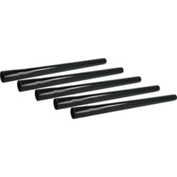5x tubo universale per aspirapolvere - con attacco da 32 mm, 50 cm, nero - Vhbw