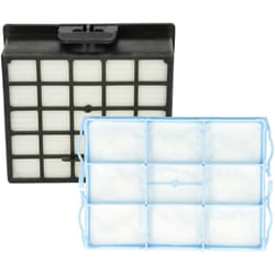2x filtro compatibile con Bosch/Siemens bsg 6, bsgl 3, bsgl 4, VS06 aspirapolvere - filtro hepa aria di scarico, filtro salva-motore - Vhbw
