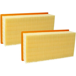 2x filtro a pieghe piatte compatibile con Festo / Festool ct 11, ct 22, ct 11E, ct 44, ct 33, ct 22E, ct 33E aspirapolvere - Elemento filtrante - Vhbw