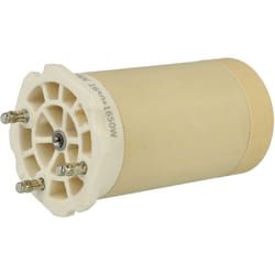 vhbw elemento riscaldante compatibile con Leister Electron, Mistral pistola di saldatura a aria calda - 3300 W, Nucleo in ceramica, 4,4 x 8,6 cm