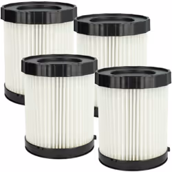 vhbw - the clever way Set di 4x filtro a pieghe per aspirapolvere, aspiratore umido/secco e aspiratore industriale - Facile e ...