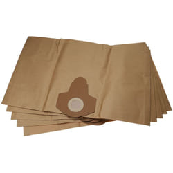 5x sacchetto sostituisce 30250133, 4035485011445 per aspirapolvere - carta, 38,5cm x 26cm Marrone - Vhbw