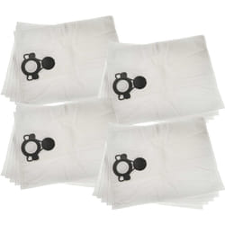 20x sacchetto compatibile con Nilfisk Aero 21-21 pc, 21-21 pc Inox, 25-11, 25-21 aspirapolvere - microfibra, 32cm x 23cm Bianco - Vhbw