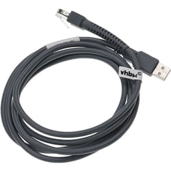 Vhbw - cavo dati da spina usb 2.0 a spina RJ45 compatibile con Datalogic QuickScan QBT2430, QBT2131, QD2100 lettore codici a barre - Cavo, 2 m grigio