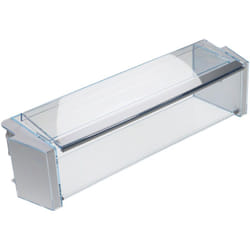 vhbw ripiano porta compatibile con Bosch KGE39BL40, KGE39BL40G, KGE39BL41, KGE39BW40 frigorifero - Porta oggetti con coperchio