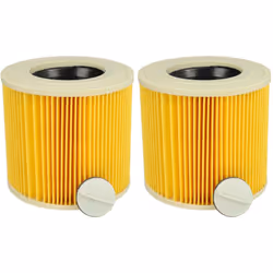 vhbw - the clever way Set di 2x filtro cartucce per aspirapolvere, aspiratore umido/secco e aspiratore industriale - Facile e ...