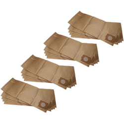 20x sacchetto sostituisce Bosch 2605411062, 3165140073622 per aspirapolvere - carta Marrone - Vhbw