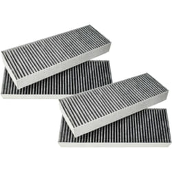 4x filtro a carboni attivi sostituisce Bora BAKFS-002, bakfs per cappe aspiranti - 34 x 12,2 x 4,25 cm - Vhbw