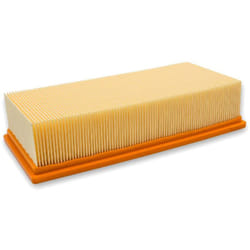 1x filtro a pieghe piatte sostituisce Kärcher 6.907-276.0, 6.904-095.0, 6.904-283.0, 6.904-283 per aspirapolvere - Elemento filtrante - Vhbw