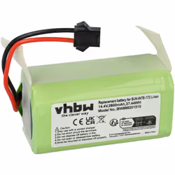 vhbw - the clever way - Batteria ricaricabile di ricambio, compatibile e di alta qualità, ad alta capacità, per robot aspirap ...