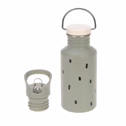 Lässig 1210026581, 500 ml, Verde, Polipropilene (PP), Silicone, Acciaio inox, Bambino, Bambino/Bambina, Tappo avvitabile