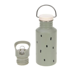 Lässig 1210026581 borraccia 500 ml Polipropilene (PP), Silicone, Acciaio inox Verde
