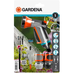 Gardena 18274-20 ugello atomizzatore per pistola ad acqua da giardino Pistola a spruzzo d'acqua da giardino Nero, Grigio, Arancione