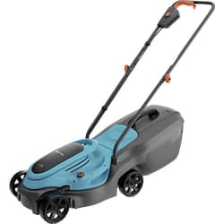 Gardena 14634-55 tagliaerba Tagliaerba a spinta Batteria Nero, Blu