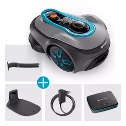 Gardena smart SILENO free Tagliaerba robotizzato Batteria Grigio - Vista aggiuntiva 4