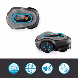 Gardena smart SILENO max Tagliaerba robotizzato Batteria Grigio - Vista aggiuntiva 2