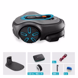 Gardena smart SILENO max Tagliaerba robotizzato Batteria Grigio - Vista aggiuntiva 4