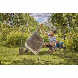 Gardena Liano pompa da giardino 10 m Sul suolo Cloruro di polivinile (PVC) Nero, Grigio - Vista aggiuntiva 4