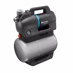 Gardena 5600 SilentComfort, 650 W, AC, 4,3 bar, 3900 l/h, IPX4, Alluminio, Nero, Blu, Grigio