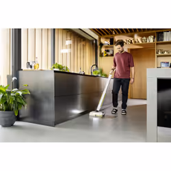 Kärcher FC 8 Smart Signature Line Scopa elettrica Batteria Bagnato Senza sacchetto Argento, Bianco, Giallo 2,85 Ah - Vista aggiuntiva 7