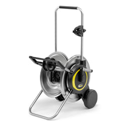 Kärcher HT 6 M Carrello avvolgitubo Manuale Nero, Acciaio inox, Giallo