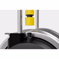 Kärcher HT 6 M Carrello avvolgitubo Manuale Nero, Acciaio inox, Giallo - Vista aggiuntiva 3