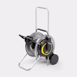 Kärcher HT 6 M Carrello avvolgitubo Manuale Nero, Acciaio inox, Giallo - Vista aggiuntiva 5