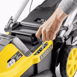 Kärcher LMO 5-18 Dual Tagliaerba a spinta Batteria Giallo, Nero - Vista aggiuntiva 2