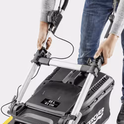 Kärcher LMO 5-18 Dual Tagliaerba a spinta Batteria Giallo, Nero - Vista aggiuntiva 3