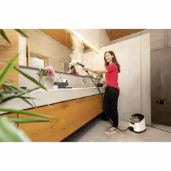 Kärcher SC 5 DELUXE SIGNATURE LINE Pulitore a vapore cilindrico 1,3 L 2250 W Nero, Bianco - Vista aggiuntiva 5