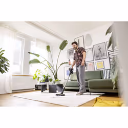 Kärcher VCS 3 Nano Aspirapolvere elettrica Batteria Secco HEPA Senza sacchetto 0,6 L Nero 2,5 Ah - Vista aggiuntiva 7