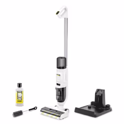 Kärcher FCV 2 Natural N, Secco e bagnato, Tappeto, Superfici rigide, 110 m², Senza sacchetto, Bianco, 0,425 L